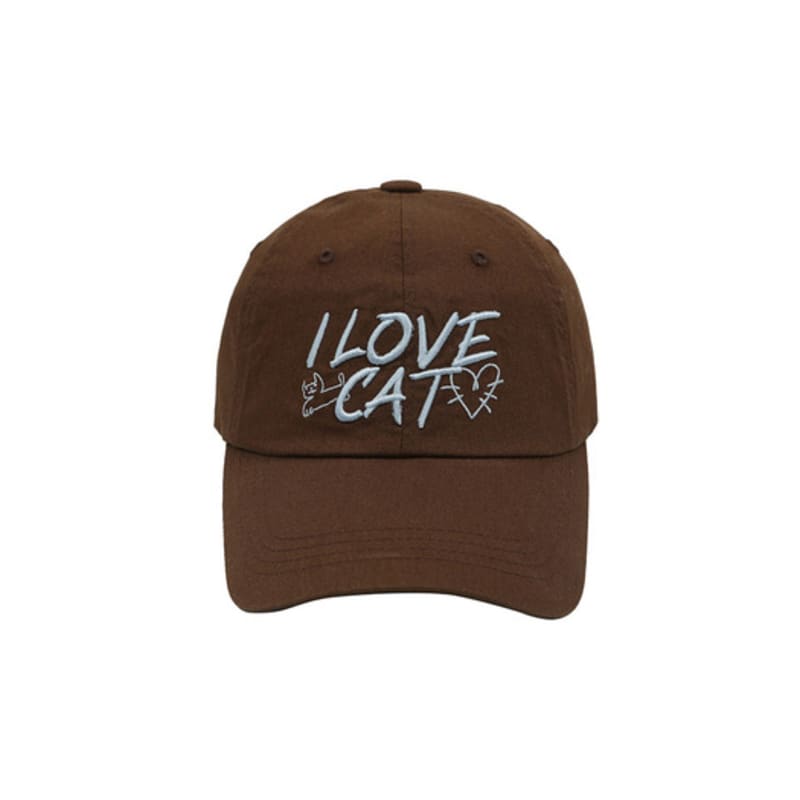 

ASURA LOVE CAT BALL CAP (BROWN) F