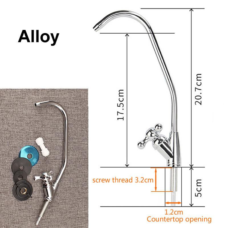

Water purifier faucet 2 points universal interface Double water outlet 304 stainless steel /alloy water purifier parts