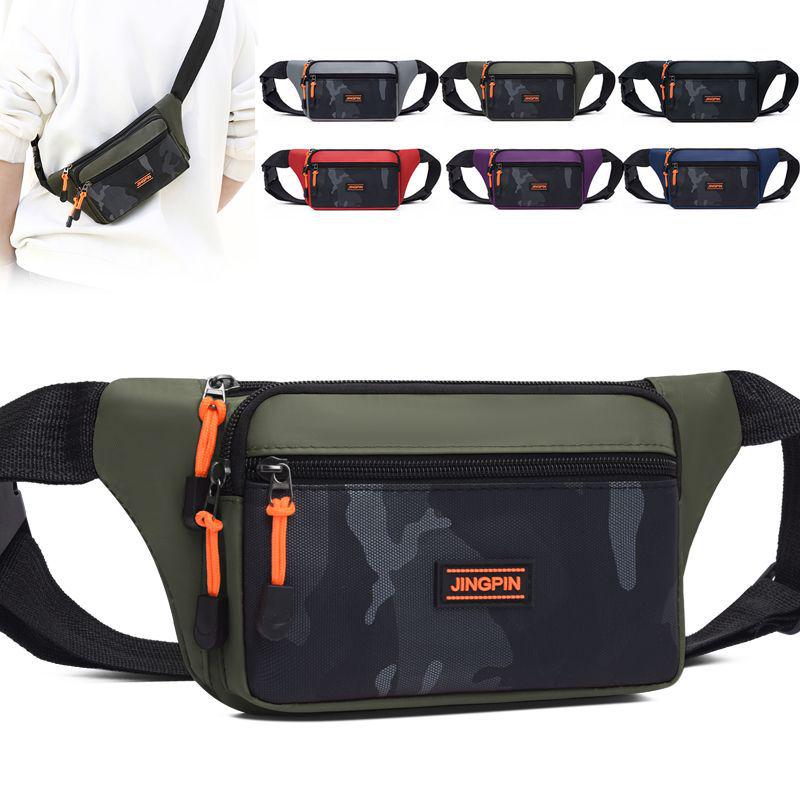 Прочная водонепроницаемая многофункциональная поясная сумка для мужчин и женщин - Спорт кошелек мобильный телефон износостойкая для высококлассного использования на открытом воздухе зелёный 890₽