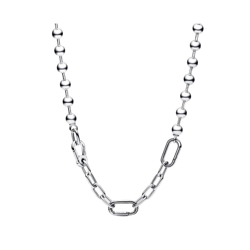 Pandora Mi Metal Bead Link Chain Necklace 392799C00