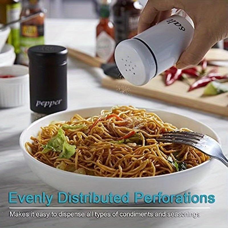 2-teiliges Salz- und Pfefferstreuer-Set mit Vorratsbehältern und Gewürzstreuern, süßes modernes Bauernhaus-Küchendekor für Zuhause, Restaurants, Hochzeiten