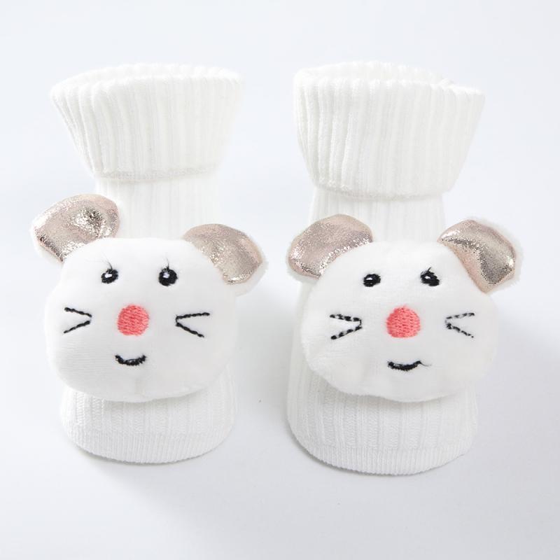Cotton Baby Socks Solid Cartoon Animals Newborn Warm Sock for Girl Boy Non-skid Toddler Floor Sock Soft Toddler Socks 0-12M