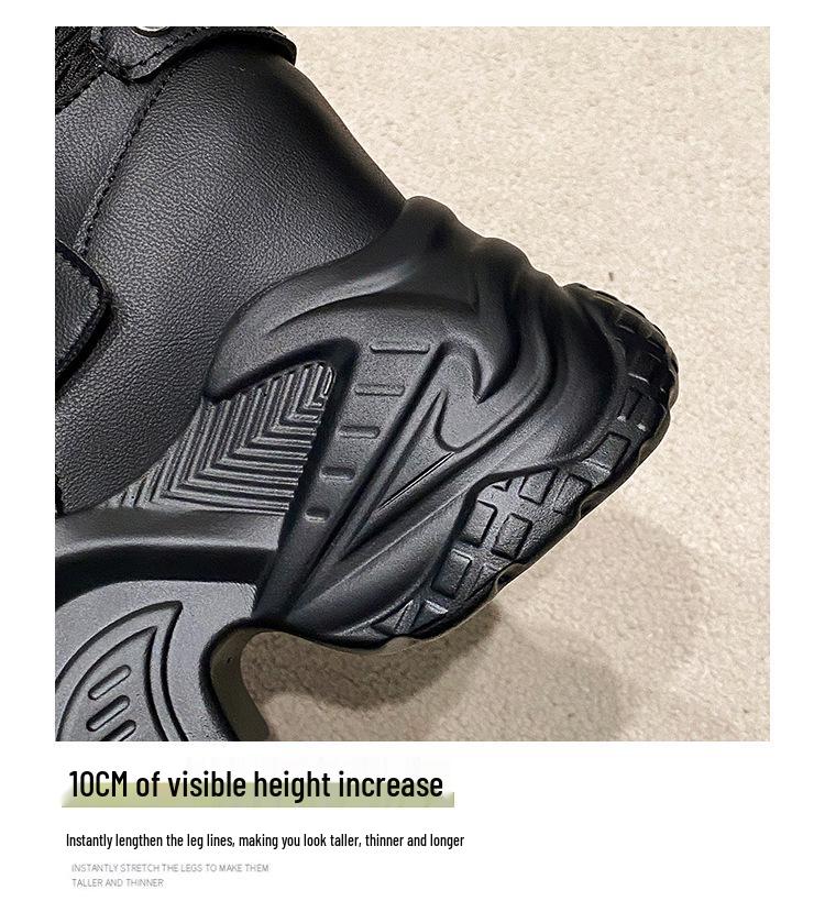 2025 Women's Thick-Soled Height-Enhancing Casual Sneakers – Spring/Autumn Fashion