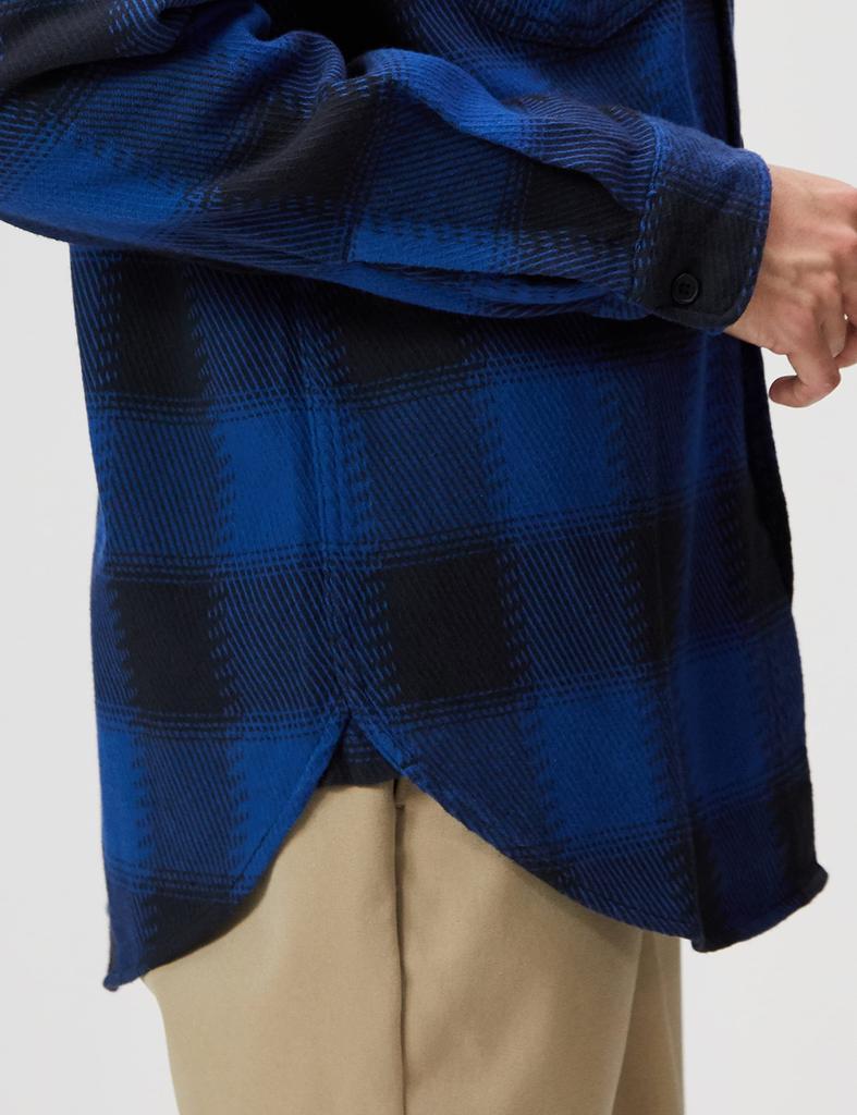 Lee Official Work Check Size Size Men's Shirt, Pattern, 3, S, LM7233-142