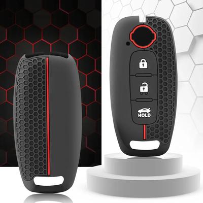 Silicone Car Key Case Holder For Nissan X-trail T33 Kicks Qashqai J12 Juke Teana Altima Ariya Key Cover Accessories 2023 2022