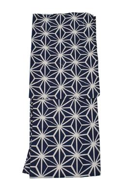 Change Weave Cotton Linen Single Ladies Navy Single Linen Leaf Yukata, Item, Women, (black, Blue, Women's, 85% Cotton, 15% Linen, Yukata, Cool,