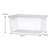Snake Reptile Breeding Box Clear Plastic Terrarium with Ventilated Design Perfect for Home Setup