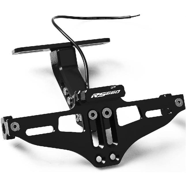 

for Aprilia for RS660 for RS 660 2021 2022 Rear License Plate Holder Licence Bracket with Light Tail Tidy Fender Eliminator License Number Plate жовтий