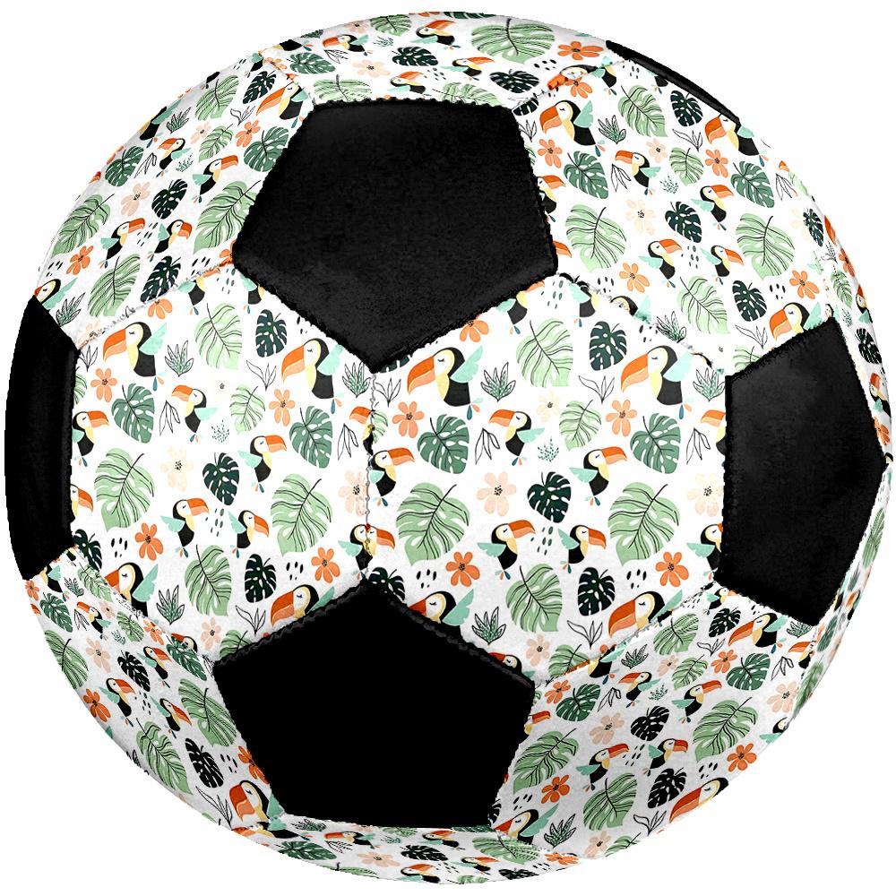 1PC Tropical Toucan Soccer Ball Size 5 Football Machine Sewn Indoor/Outdoor Universal Football Gift W33
