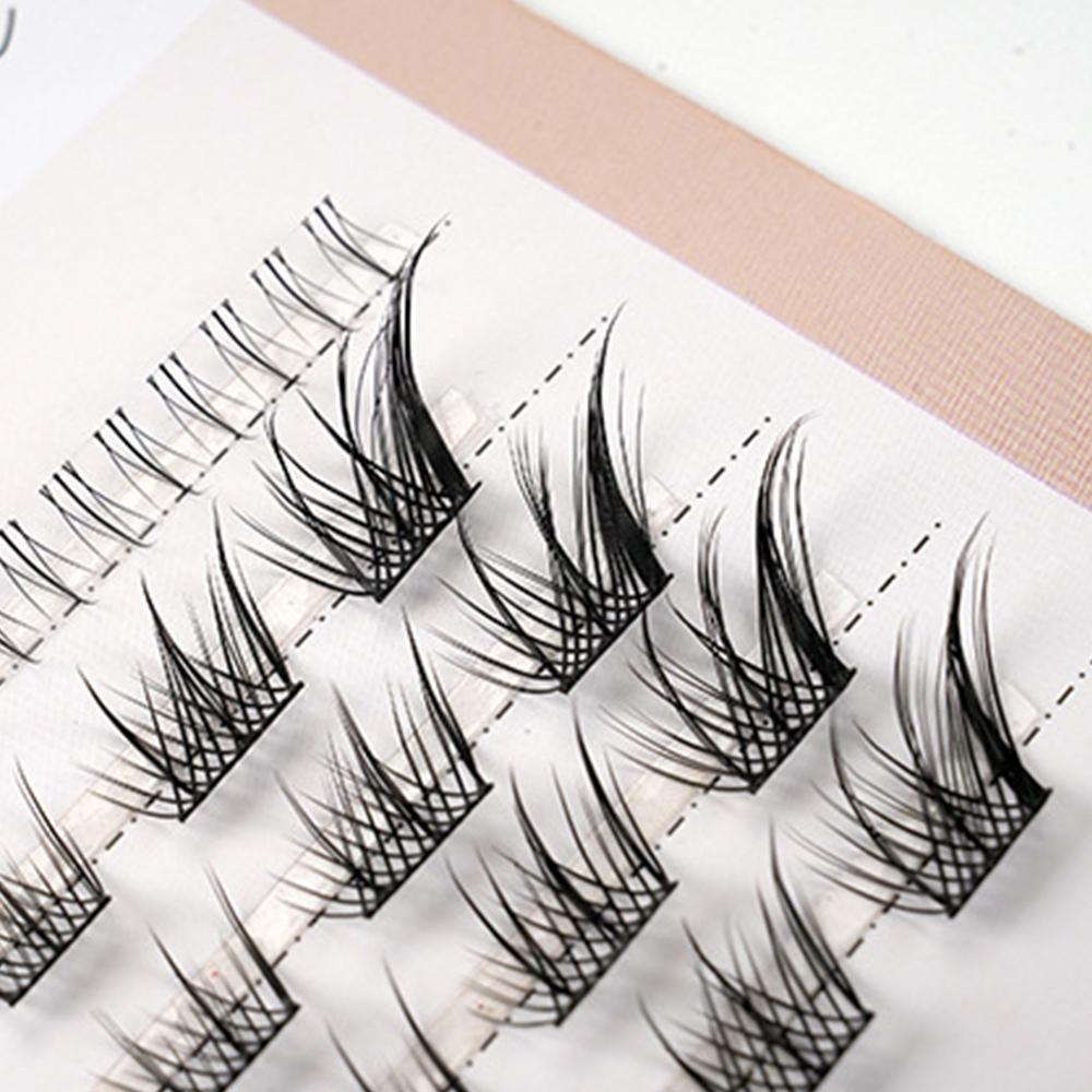 Natural Look False Eyelashes Fox Eye DIY Lash Extensions DIY at Home Anime Lash