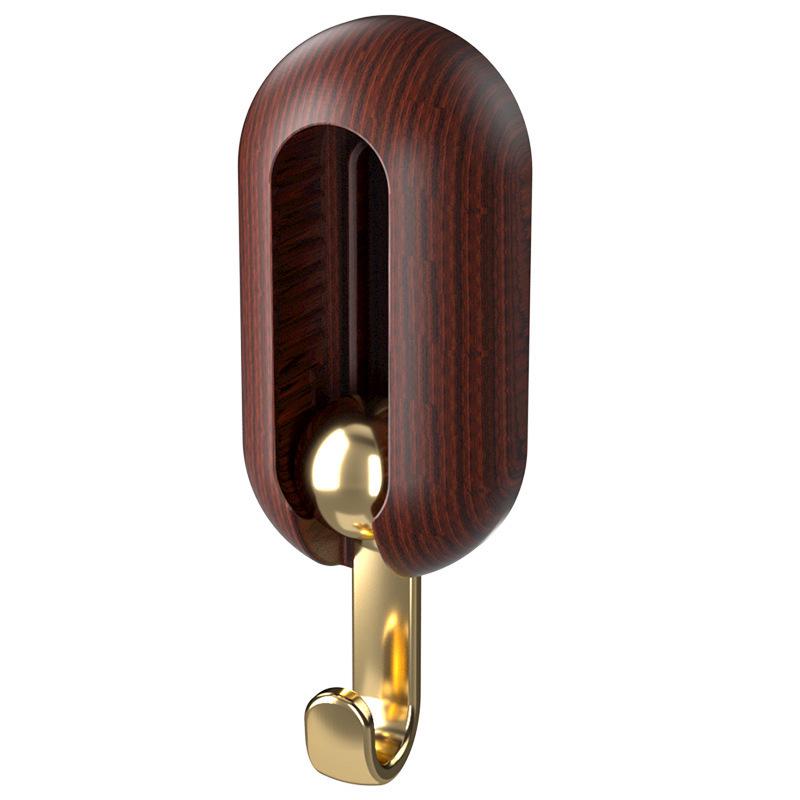 Rotating No-Drill Strong Adhesive Hook for Wall & Door