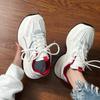 Super soft Ankara red versatile sports shoes women's autumn light and comfortable casual shoes wear-resistant dad shoes