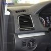 Carbon Fiber Style Interior Sticker for Volkswagen Sharan 7N Center Console 2010-2023