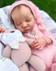 19 pollici Reborn Levi Baby Doll Giocattolo Pelle 3D con vene visibili Silicone morbido per ragazza Panno Corpo Kid Dress Up Play House