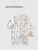 Spring & Autumn Princess Jumpsuit for Baby Girls - Pure Cotton, Class A, Sweet Outdoor Bodysuit