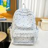 Schoolbag1011 new schoolbag cute stars large capacity girl heart fresh simple high value casual versatile backpack