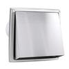 Hooded Wall Vent 6in with Screen Damper Exhaust Vent Cover Cap Outdoor Kitchen Range Hood Dryer Ventilation Kit House