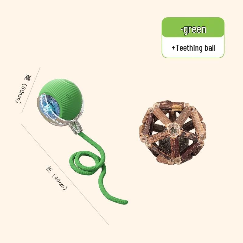 Smart Cat Ball: Automatic Self-Entertaining Rolling Toy for Kittens