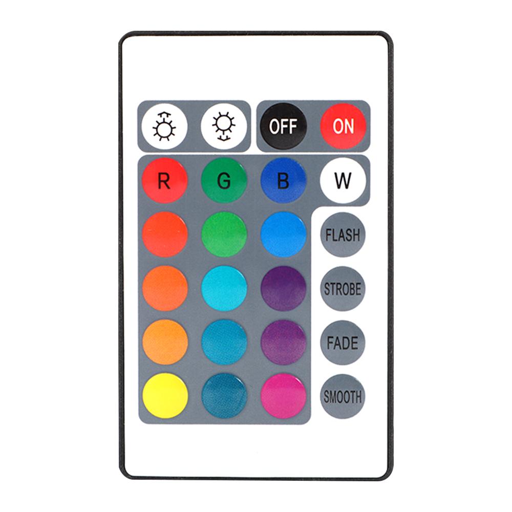 

24-key Infrared Remote Controllor E27 W28 Series LED RGB Light Bulbs Remote Control Home Decor Lighting Color Changing Regulator 24