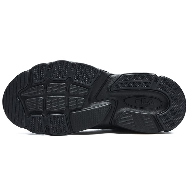 Fila Y2K Reflective Retro 3M Time Fabric Synthetic Leather Lightweight Low-Top Lifestyle Casual Shoes Men Sneaker Black F12M312103FBK