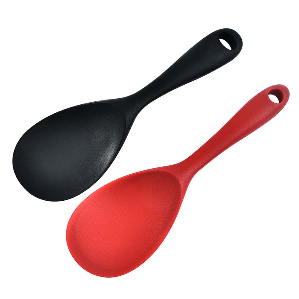 Kitchen Accessories Non-stick Food Grade Silicone Rice Spoon Rice Shovel Cooking Tools Rice Scooper