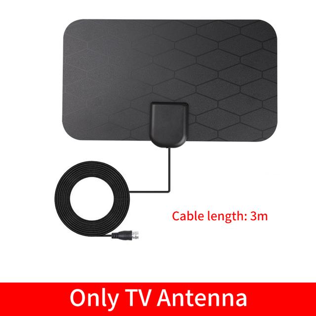 Portable HD TV Antenna - 30DBI Amplified Digital Antenna with DVB (Indoor/Outdoor)