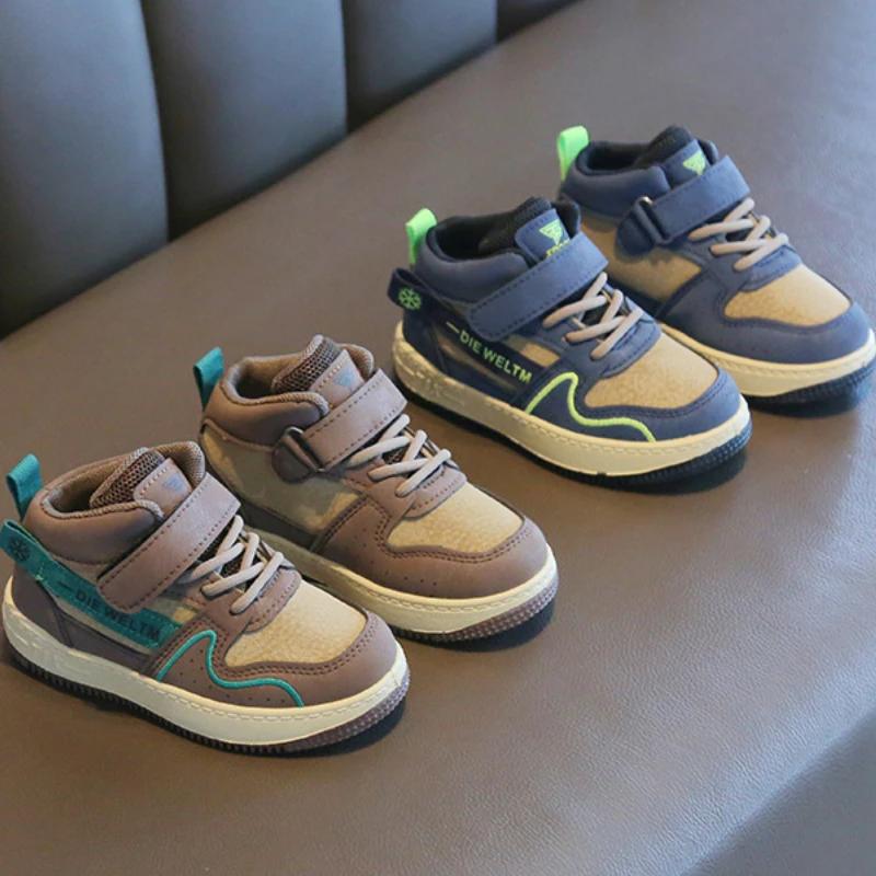 Children Shoes Fashion Versatile Soft Soled Kids Casual Shoes Trendy Comfort Breathable Antiskid Sneakers Zapatillas De Deporte