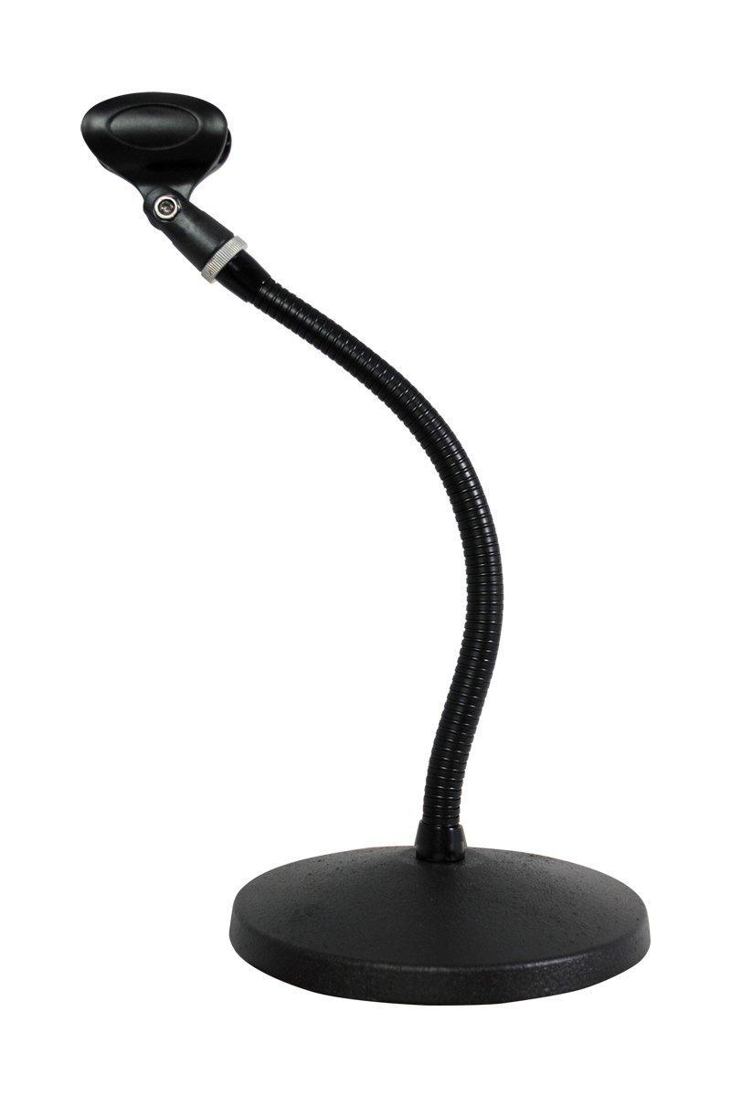 

Настільна мікрофонна стійка KC Gooseneck чорного кольору, 10 шт., MDS-3/BK