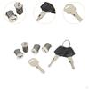 Car Roof Core Modified with Key Multipurpose Zinc Alloy Fixed Lock Cylinders for Ski Racks Kayak