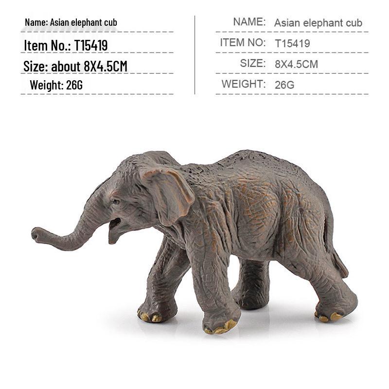 Miniature Animal Model Ornaments: Brown Bear, White-tailed Deer, Anteater, Kangaroo, Koala, Squirrel