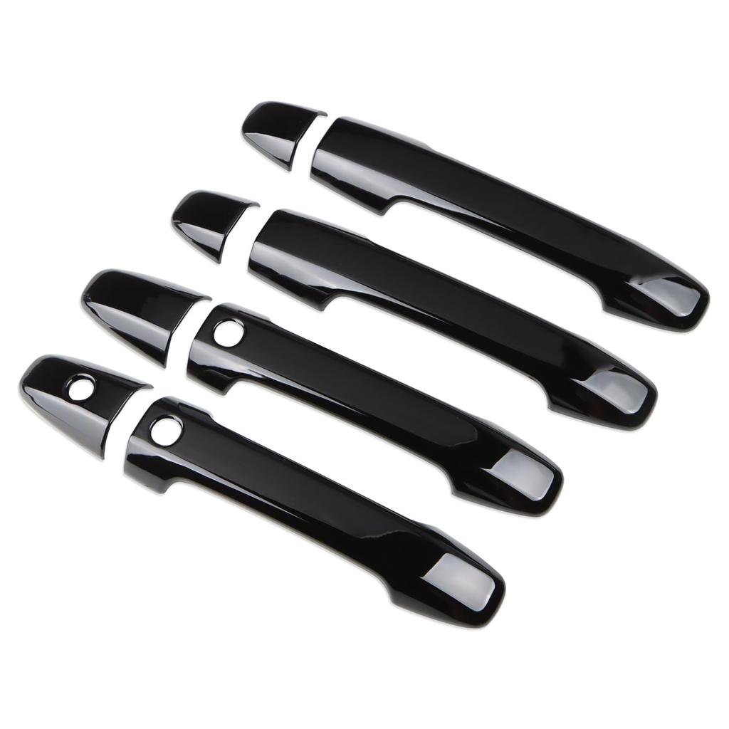MARCHFA Door Handle Covers for Honda Odyssey (RC) and Step Wagon (RP), Exterior Accessories, Custom (Piano Black)