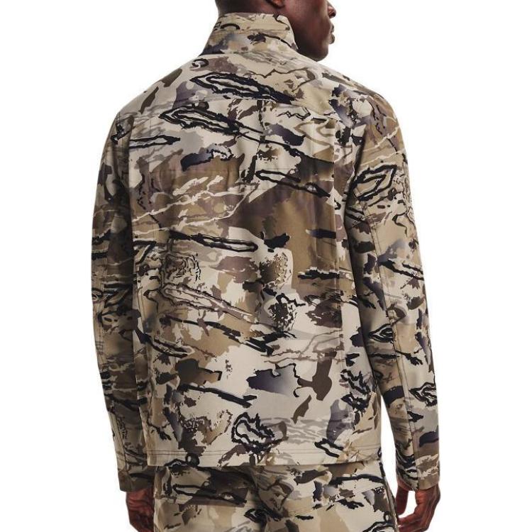 Men's Jacket Under Armour camouflage grit zip-up jacket