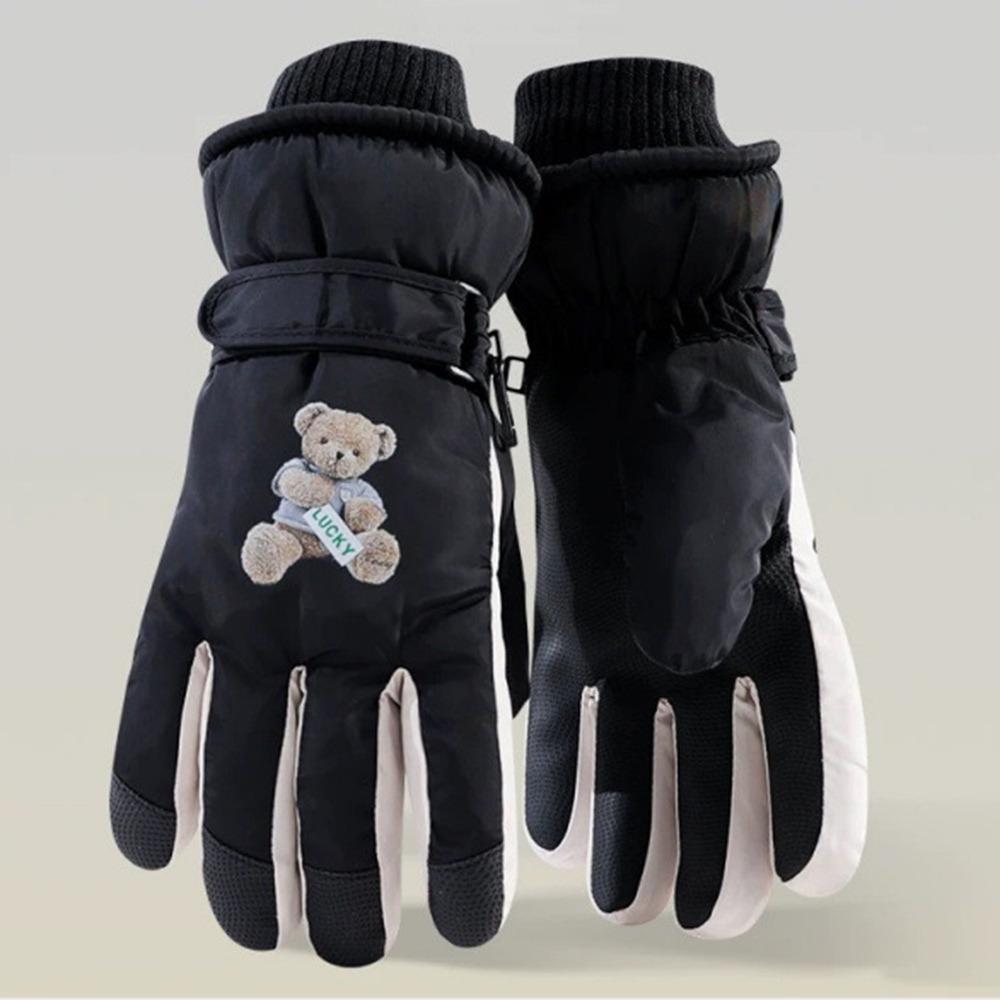 Non-slip Winter Skiing Gloves Warm Outdoor Sports Gloves Fashion Cycling Gloves  for Women