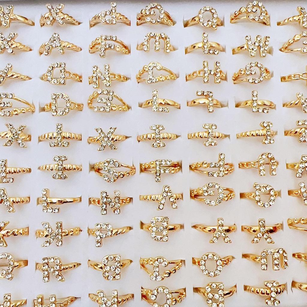 10ks drahokamu holčičí malý prsten jednoduchý temperament ukazováček šperk na ruku