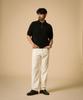 Ledeutoneido Retro Knitted Polo Shirt Black