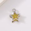 5pcs Cute Crystal Star Pendant Charms for Jewelry Making Earrings Bracelet Necklace DIY Handmade Accessories