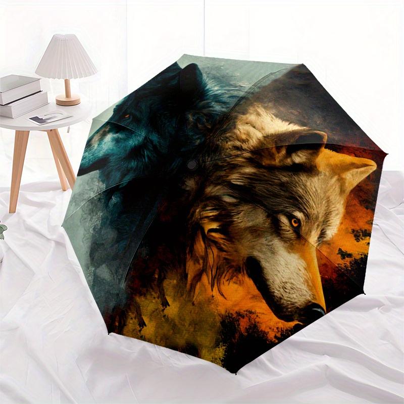 Umbrella, PortableUmbrella, Portable 3-Fold Compact Umbrella for Men & Women Gift