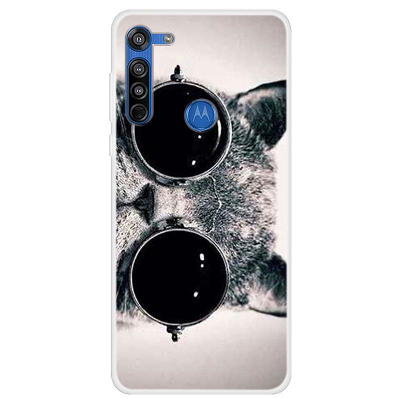 Moto G8 Power Kılıfı Yumuşak Silikon Arka Kılıf Motorola Moto G8 Plus Telefon Kılıfı İçin Moto G8 Power Lite G 8 G8+ Sevimli Kapaklar