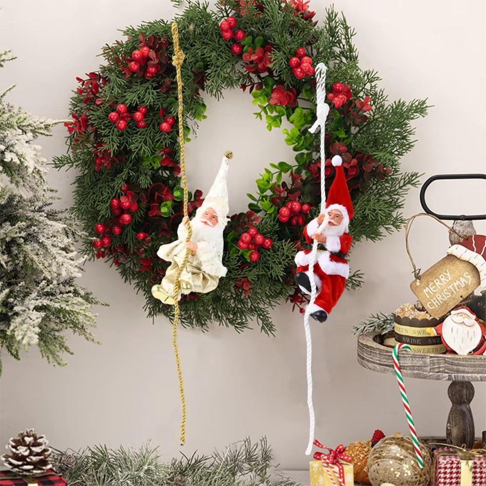 Cartoon Santa Claus Hanging Pendants Xmas Decorations Christmas Tree Ornament  for 2025 Xmas