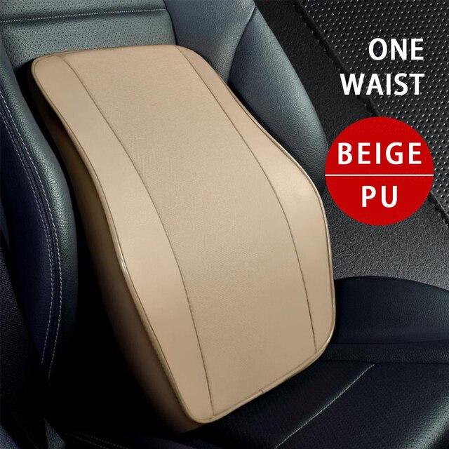 Car Neck Headrest Pillow Rest Head Support Cushion Car Breathable Memory Foam Slow Rebound Guard Car Lumbar Pillow Universal