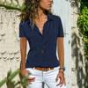 Basics Shirts Tops for Women Spring Summer Korea Casual Blouse Femal Clothing Fashion Solid Crop T-shirt