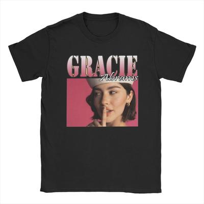 Gracie Abrams T-Shirts Men Casual 100% Cotton Tee Shirt Crew Neck Short Sleeve T Shirt Plus Size Clothes