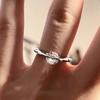 Fashion Zircon Planet Open Ring For Women Men Lover Y2K Party Jewelry Gift Accessories