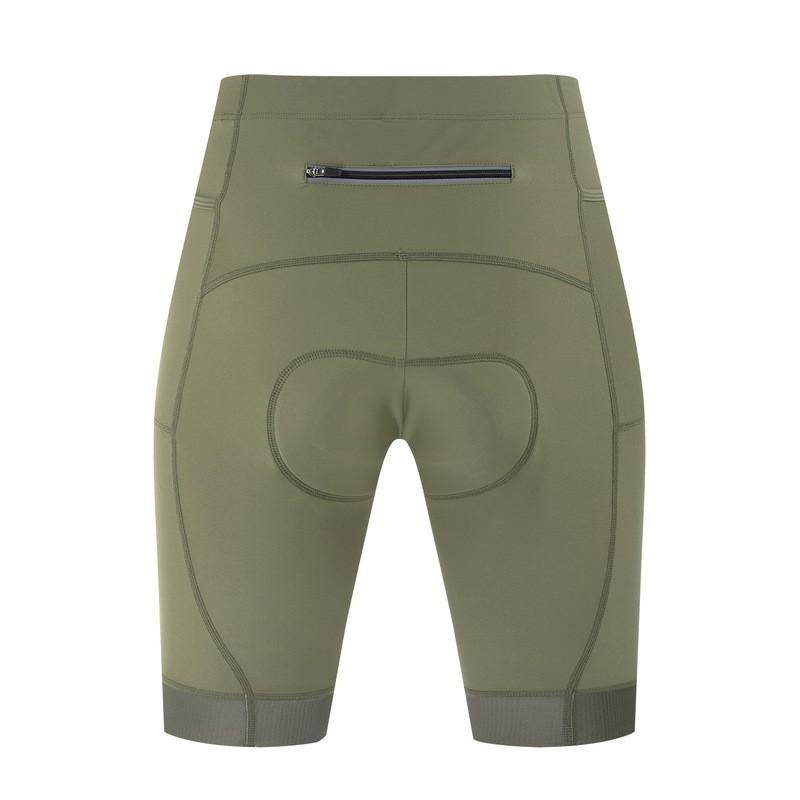 Herren Radhose mit Tasche Schnelltrocknend 5 Zoll Kompressions Trainingshose Laufen Fitnessstudio Sport