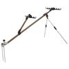 Multi-Functional Aluminum Alloy Fishing Rod Stand Gun Platform Multi-Rod Ground Plug Fishing Pole Bracket Fishing Gear