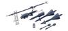 HMA Foxhound Detail Parts Set Plastic Model Parts Molded In Color 1/144 MiG-31