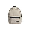 Color Block Polyester Backpack Unisex Backpacks Brown Black HM9138