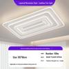 Oeny Large Rectangular Bladeless Fan Light