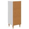 Sideboard White 33 x 34.5 x 90 cm Particleboard