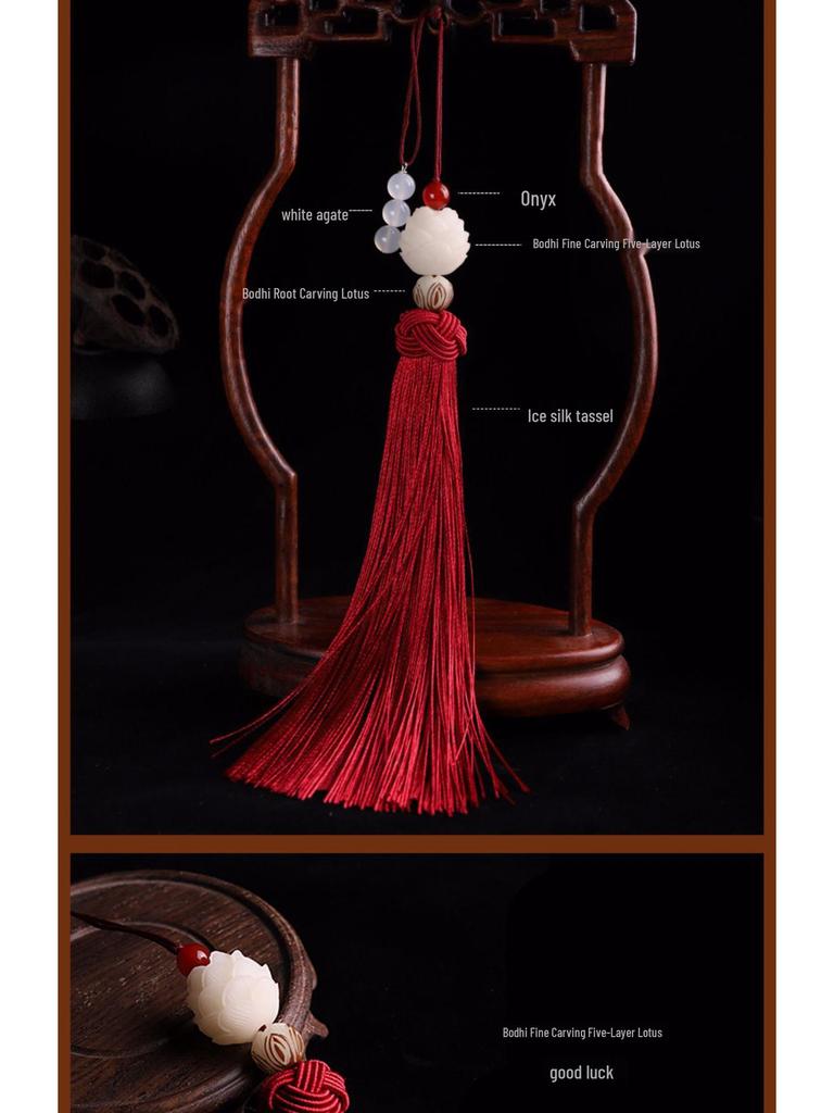 Frędzel w stylu starożytnym, zawieszka, ozdoba fletu do torebek Hanfu